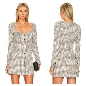 MAJORELLE Bonnie Mini Dress - Multi Gingham